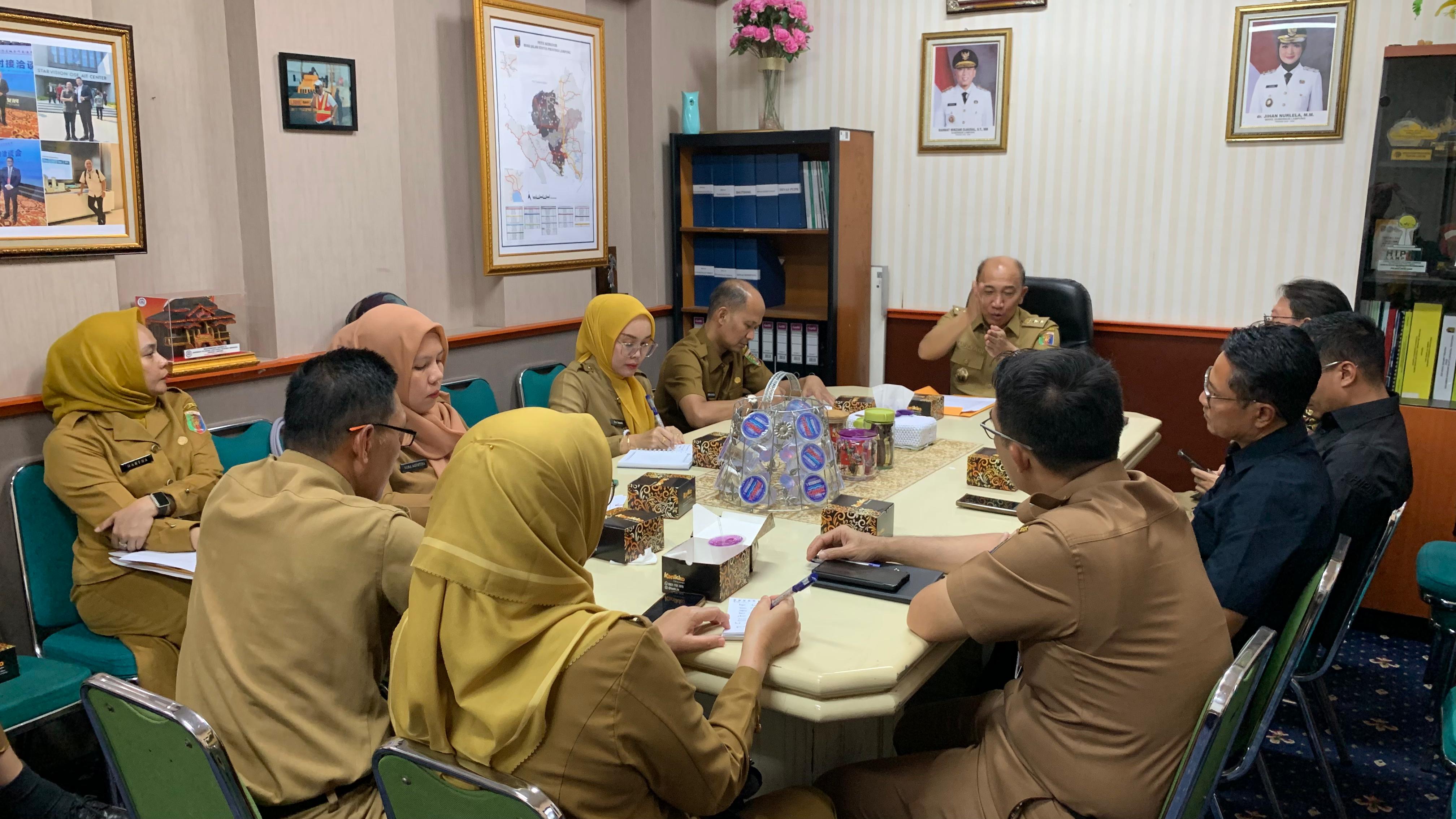 Bappeda Hadiri Rapat Pemprov dengan Qingdao Dadu Group Bahas Implementasi Hilirisasi Pertanian di Lampung