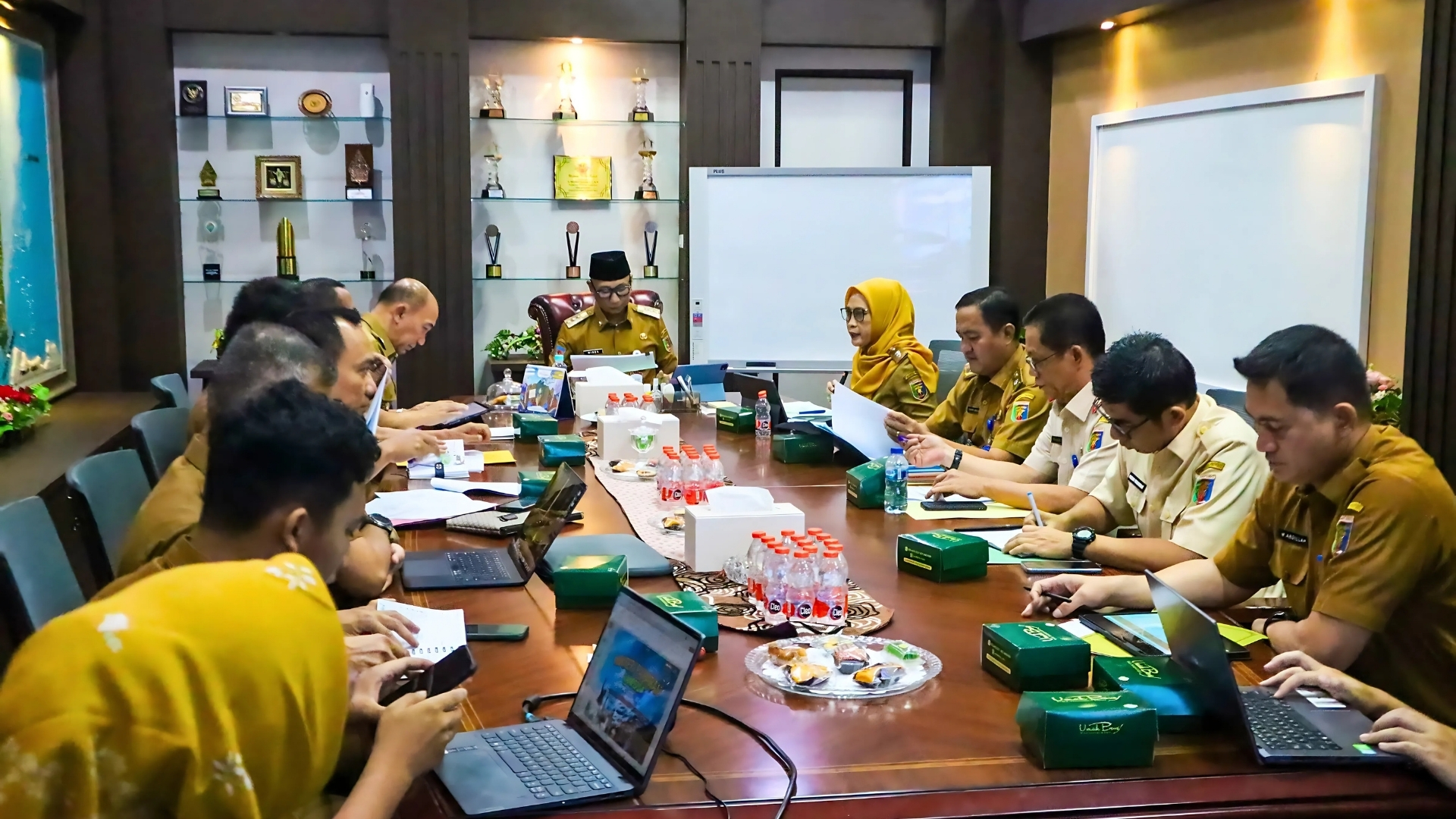 Matangkan RPJMD, Bappeda Provinsi Lampung Kawal Persiapan Evaluasi Bersama Gubernur