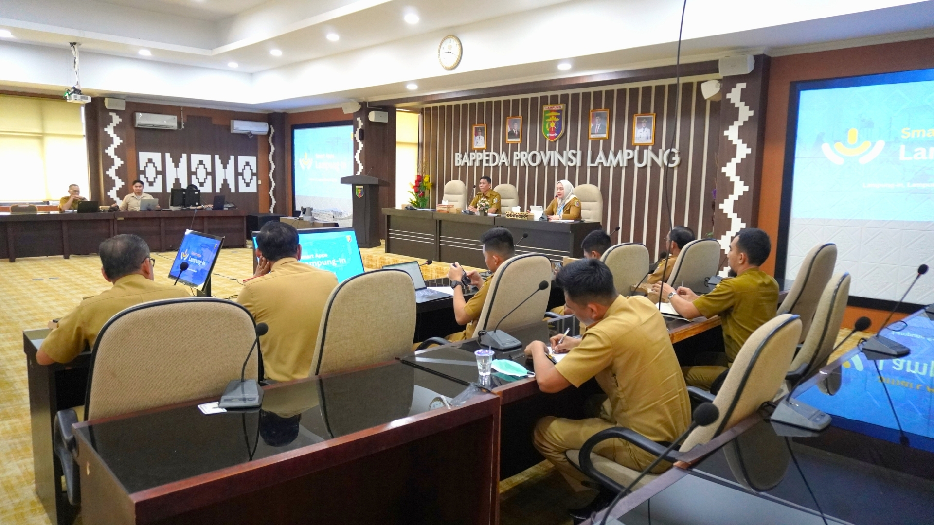 Bappeda & Inpektorat Provinsi Lampung Koordinasikan Penguatan Platform Lampung-In bersama Pemerintah Kabupaten/Kota se-Provinsi Lampung