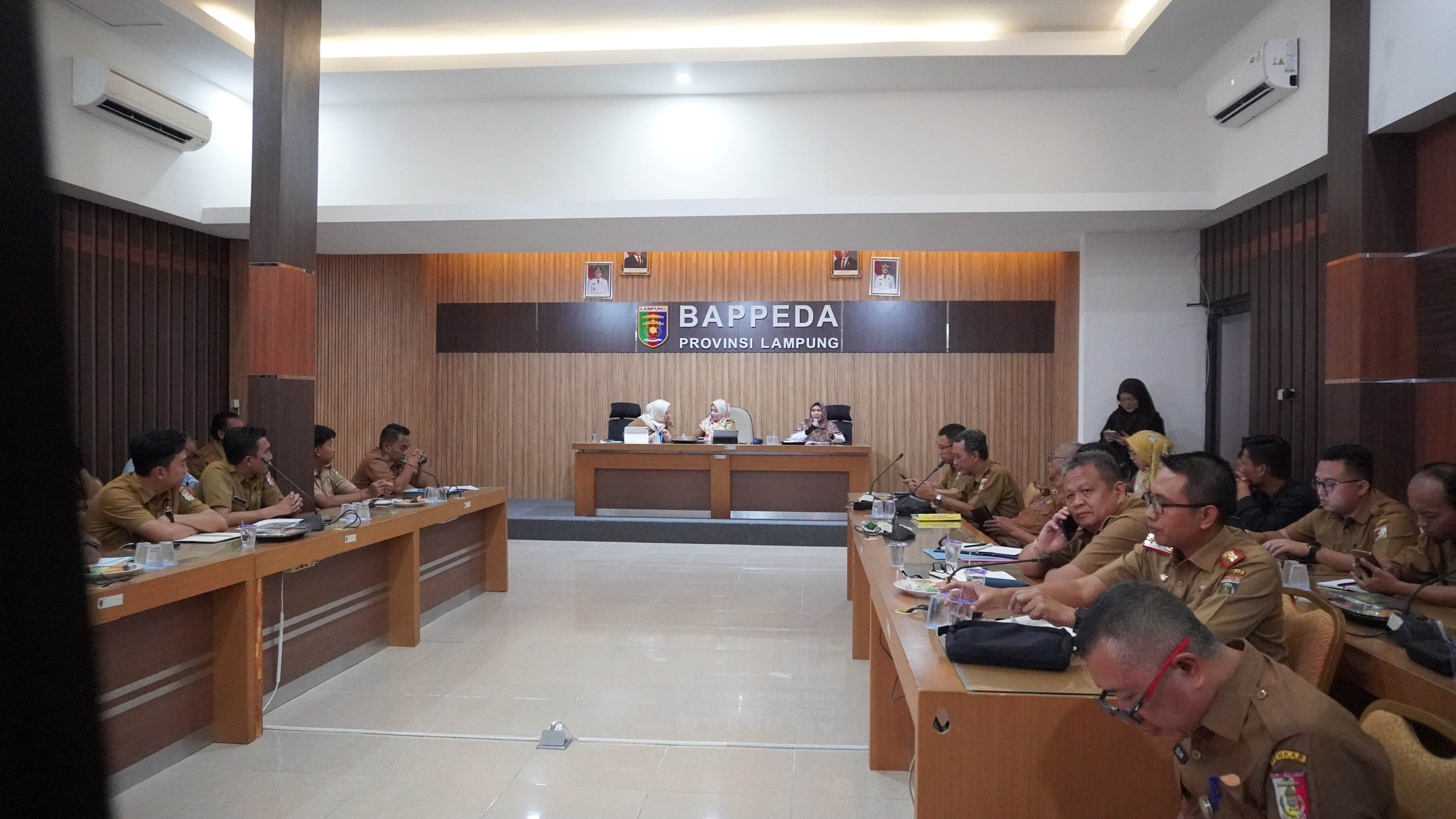 Bappeda Provinsi Lampung Koordinasikan Penanganan Irigasi Sesuai Instruksi Presiden Nomor 2 Tahun 2025