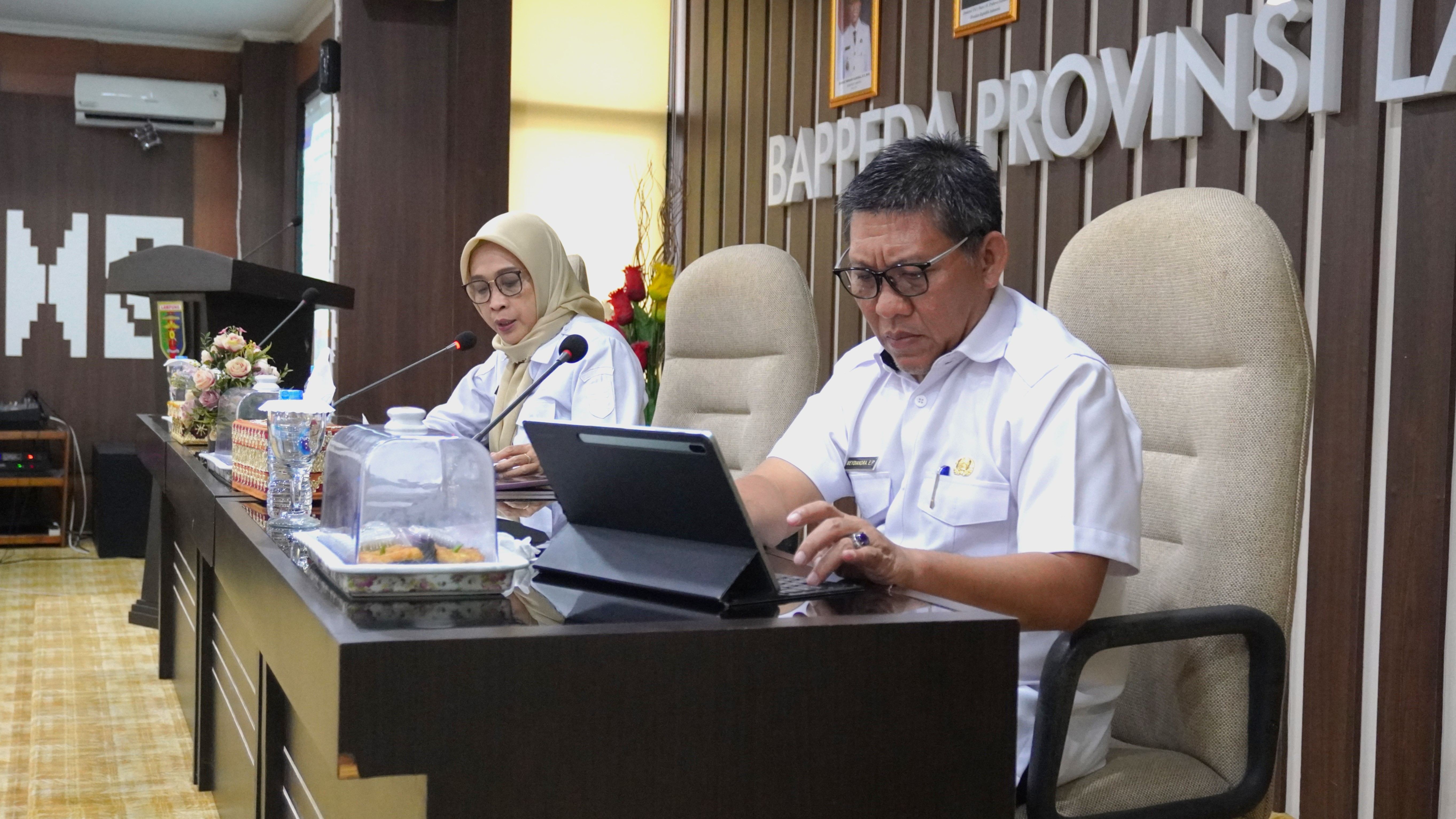 Bappeda Lampung Perkuat Sinkronisasi Perencanaan melalui Fasilitasi RKPD 2026